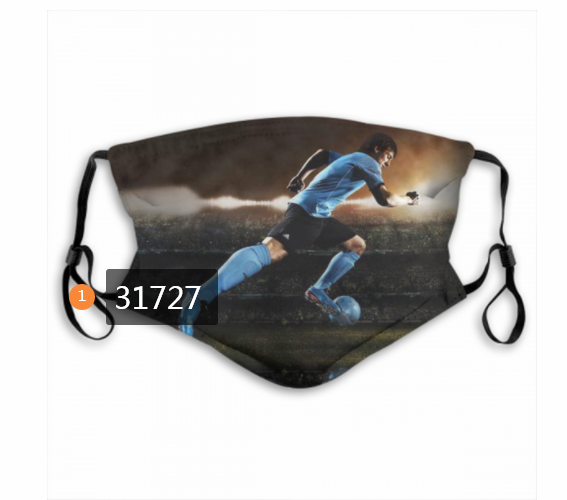2020 Soccer #32 Dust mask with filter->soccer dust mask->Sports Accessory